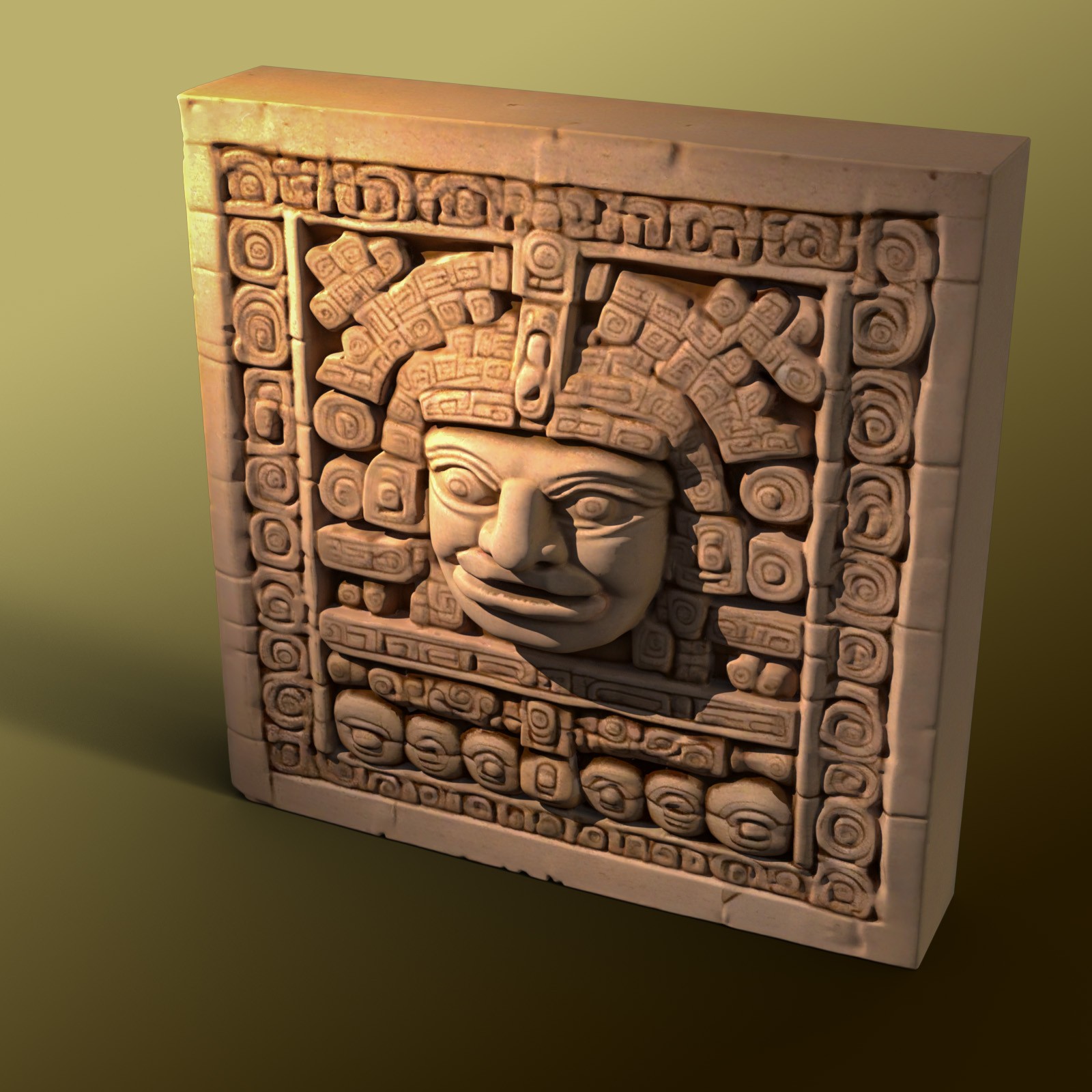 Mayan Wall Panels 2 by N/A