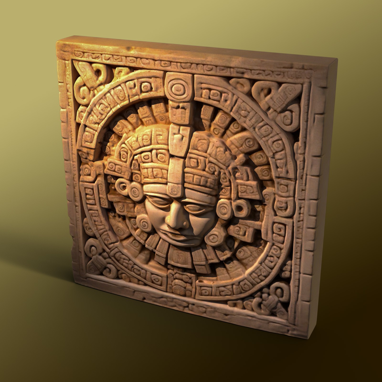 Mayan Wall Panels 2 by N/A