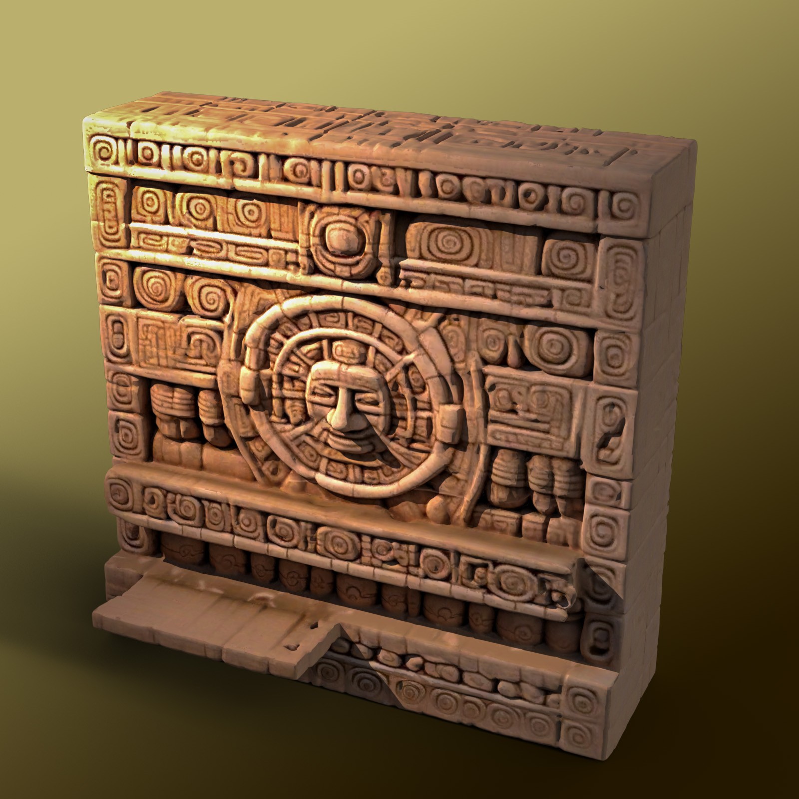 Mayan Wall Panels 2 by N/A