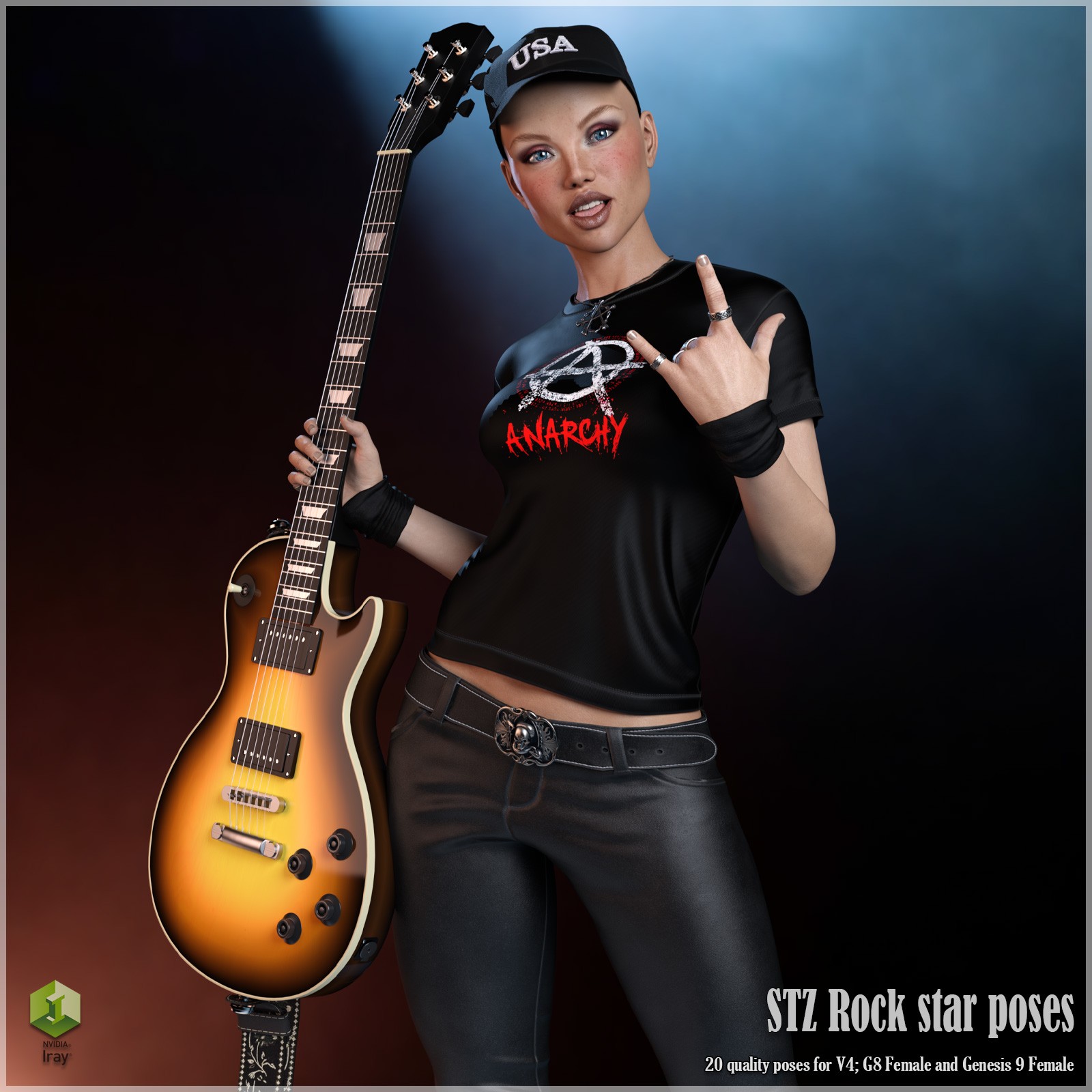 STZ Rock star poses by N/A