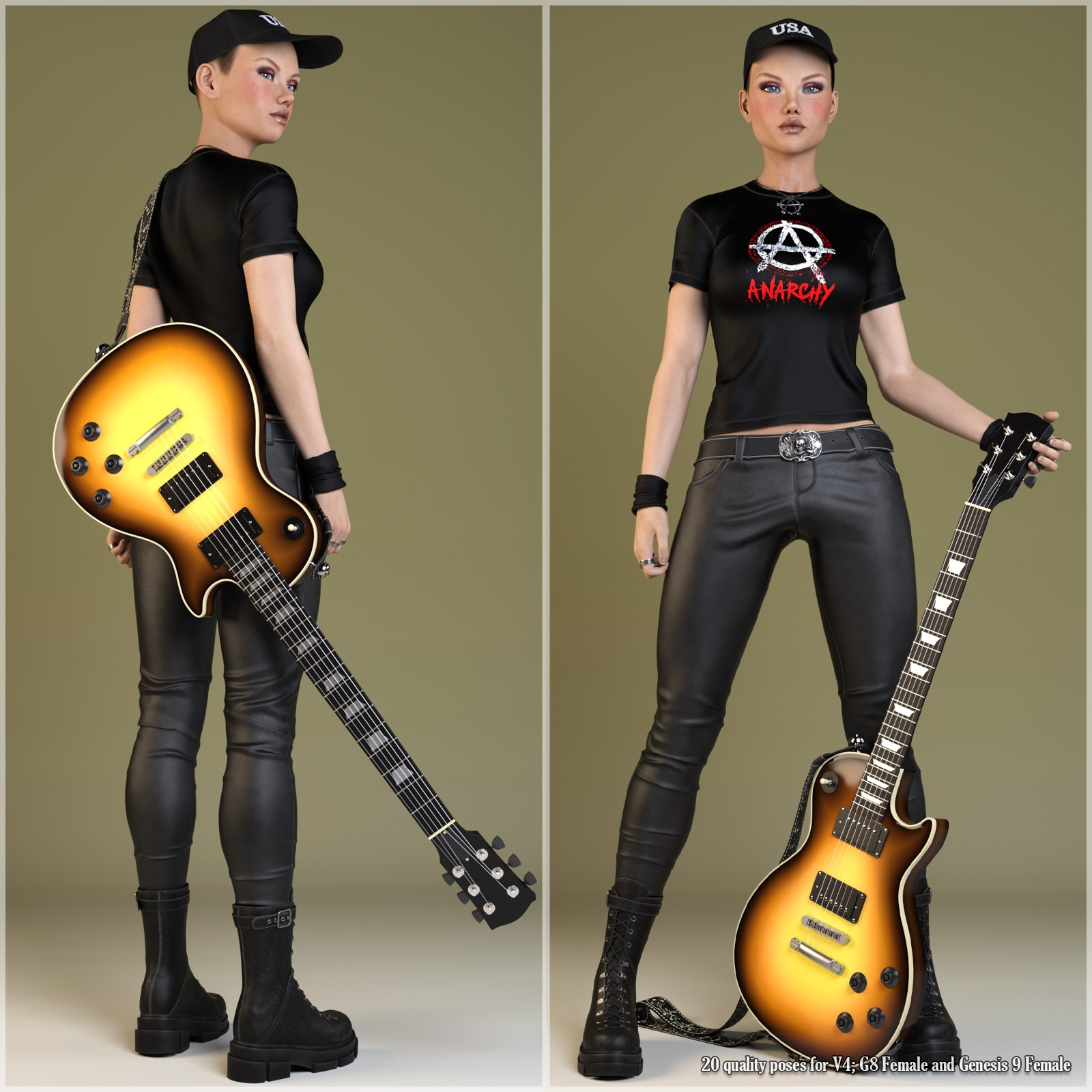 STZ Rock star poses by N/A