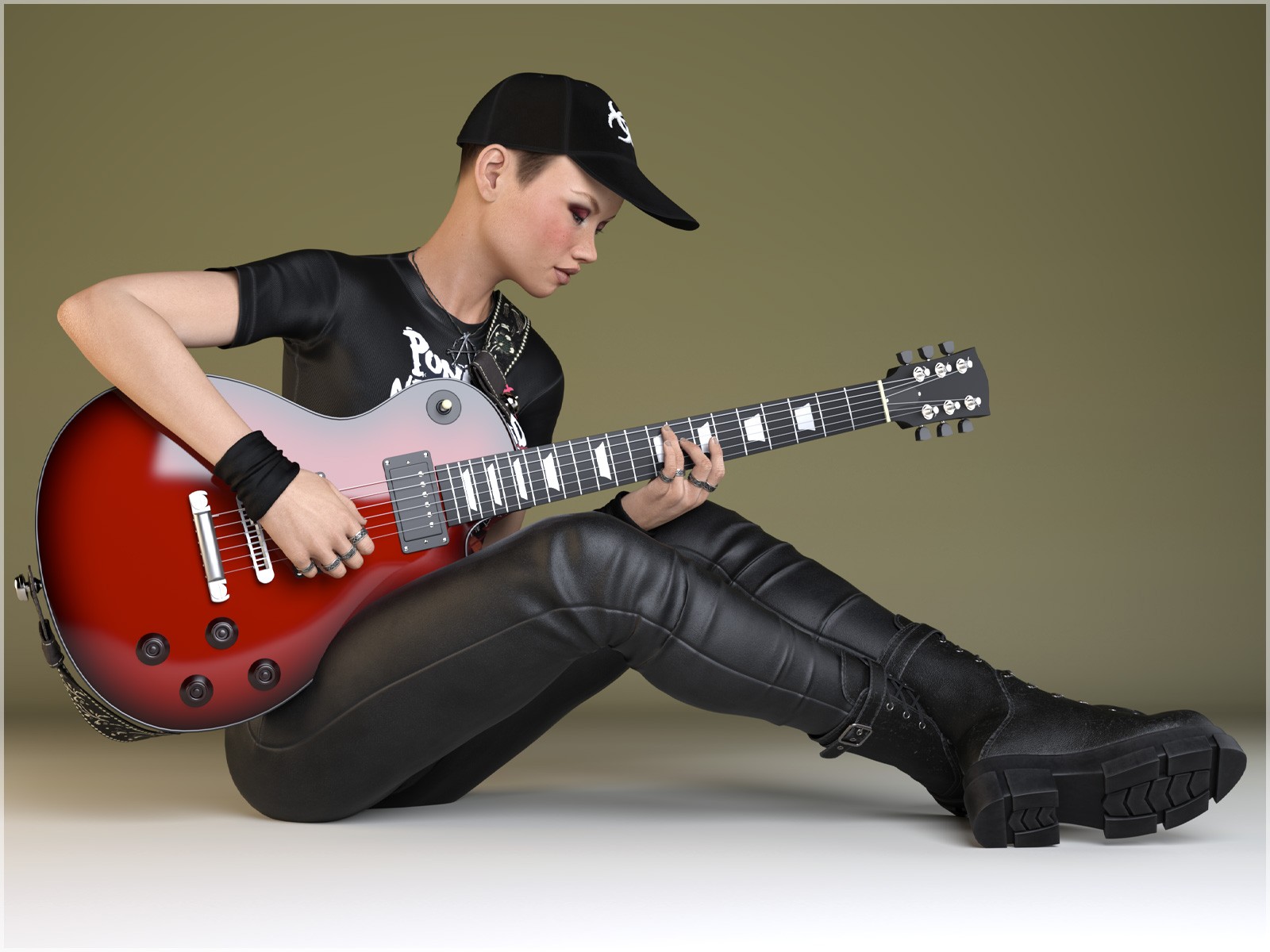 STZ Rock star poses by N/A