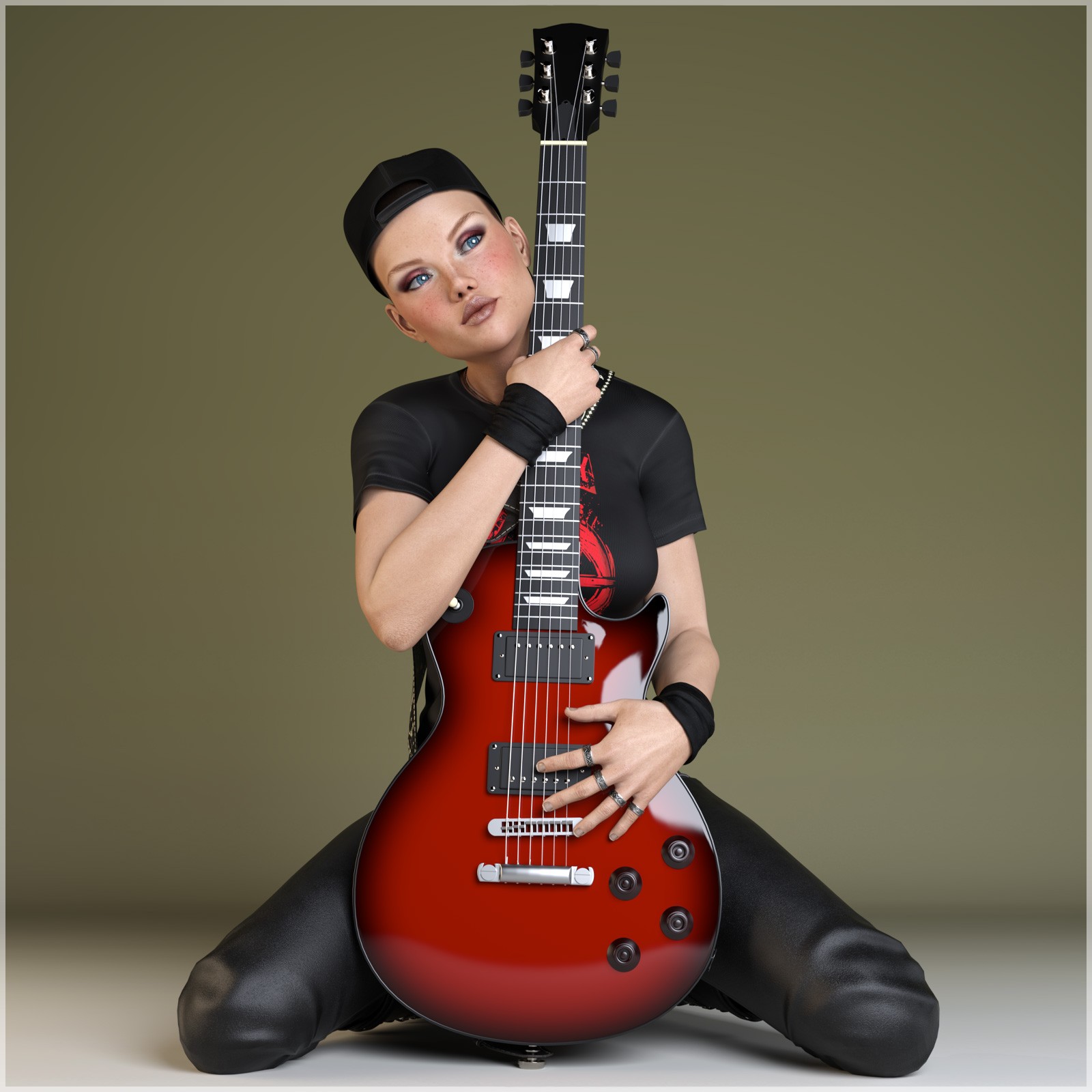 STZ Rock star poses by N/A