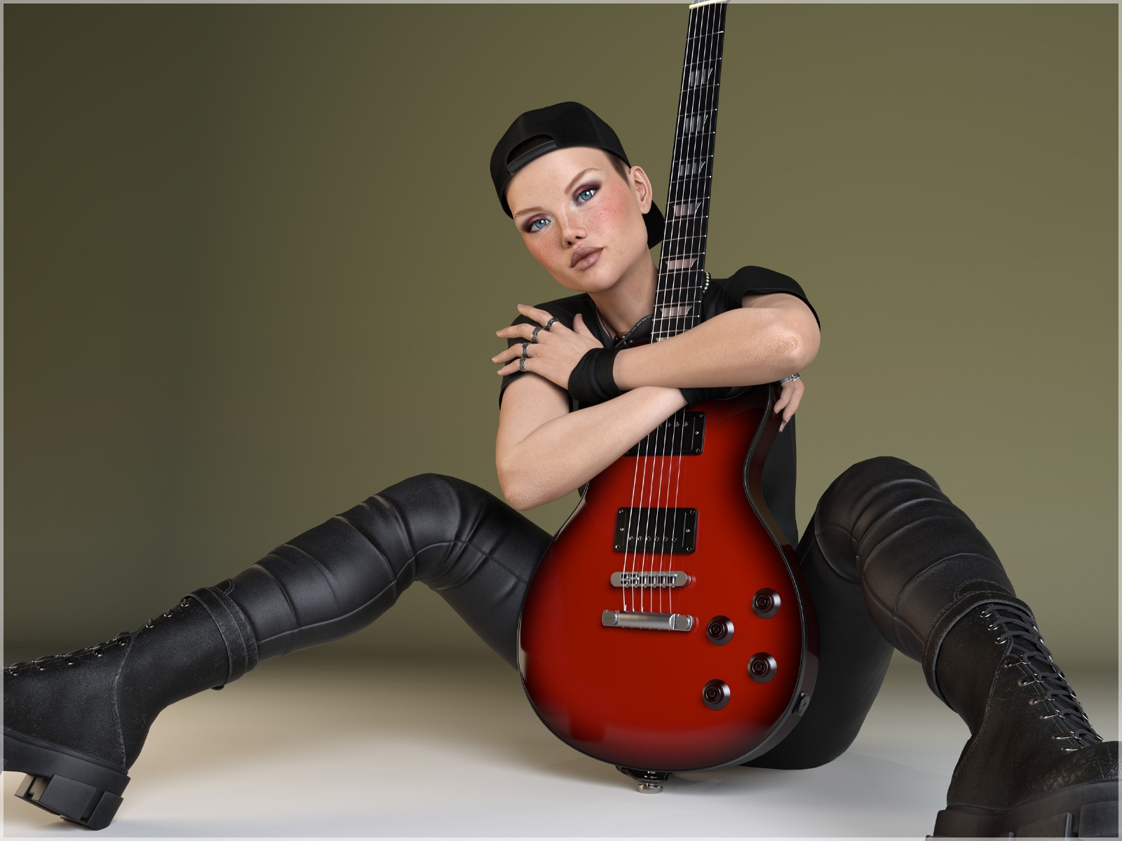 STZ Rock star poses by N/A