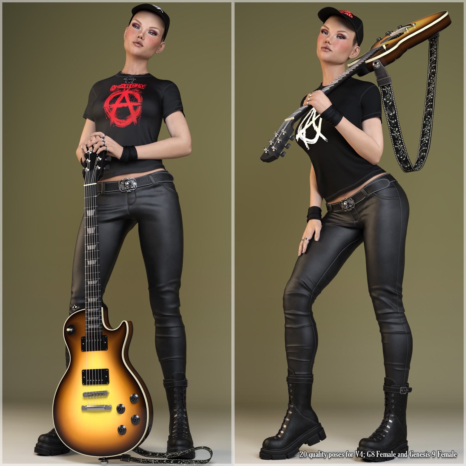 STZ Rock star poses by N/A