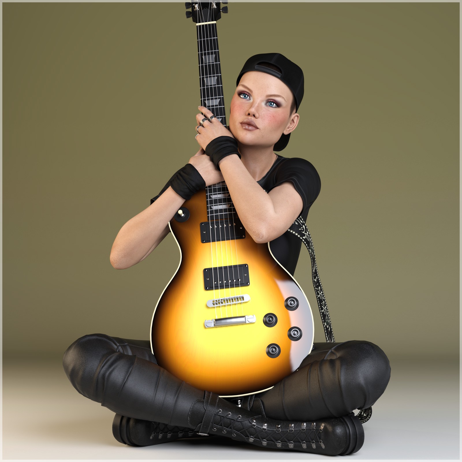 STZ Rock star poses by N/A