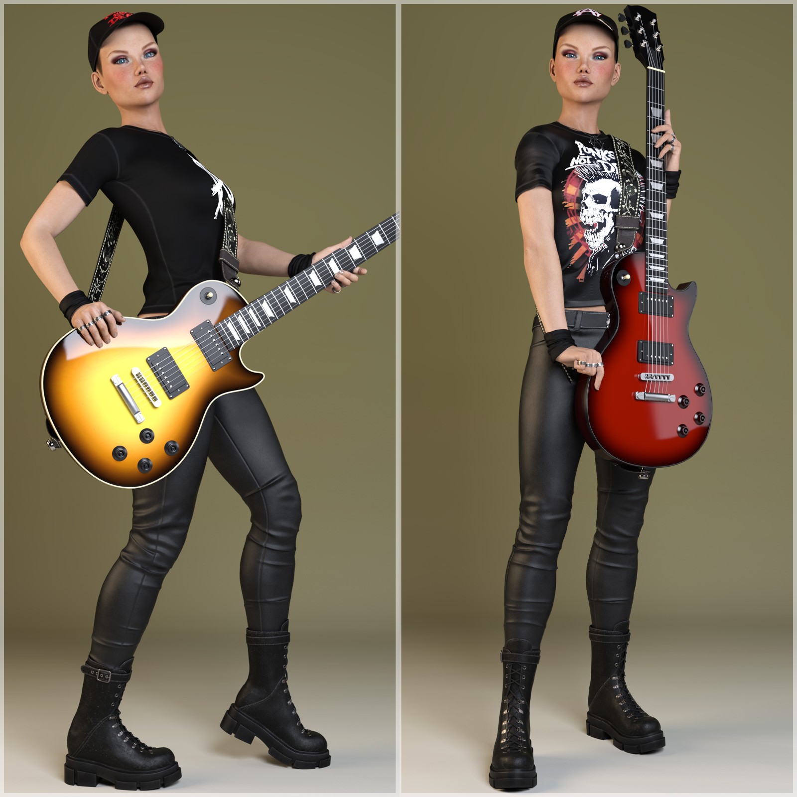 STZ Rock star poses by N/A