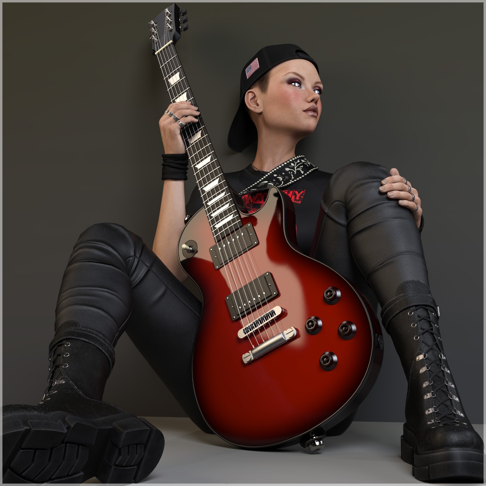 STZ Rock star poses by N/A