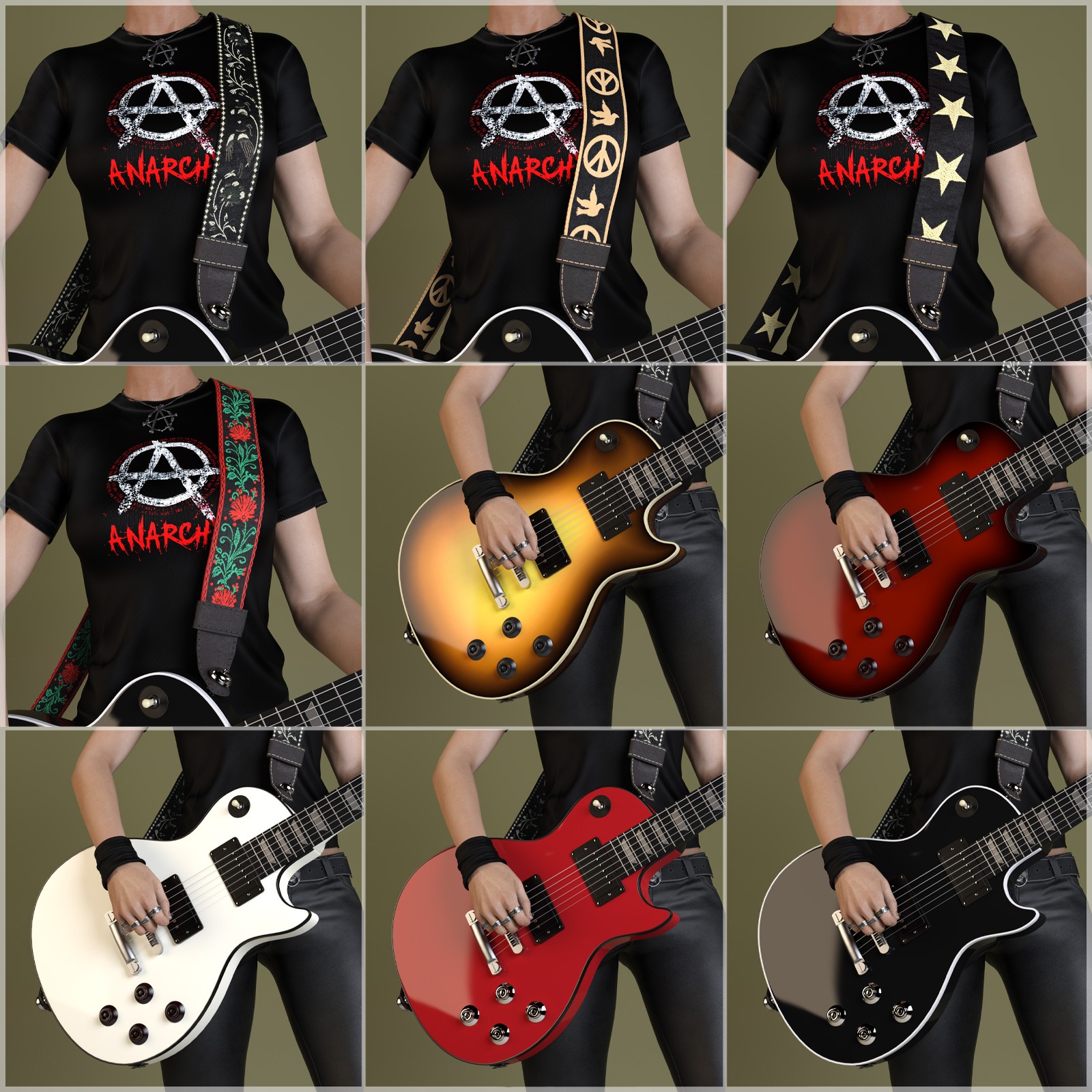 STZ Rock star poses by N/A