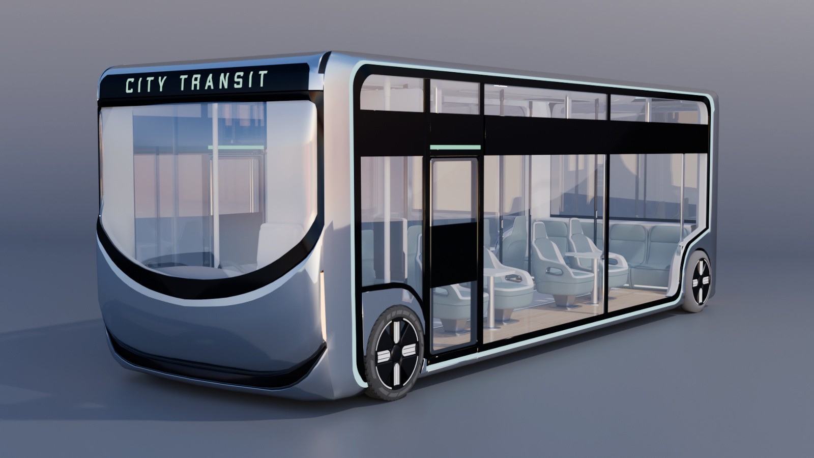Sci-fi Bus by N/A