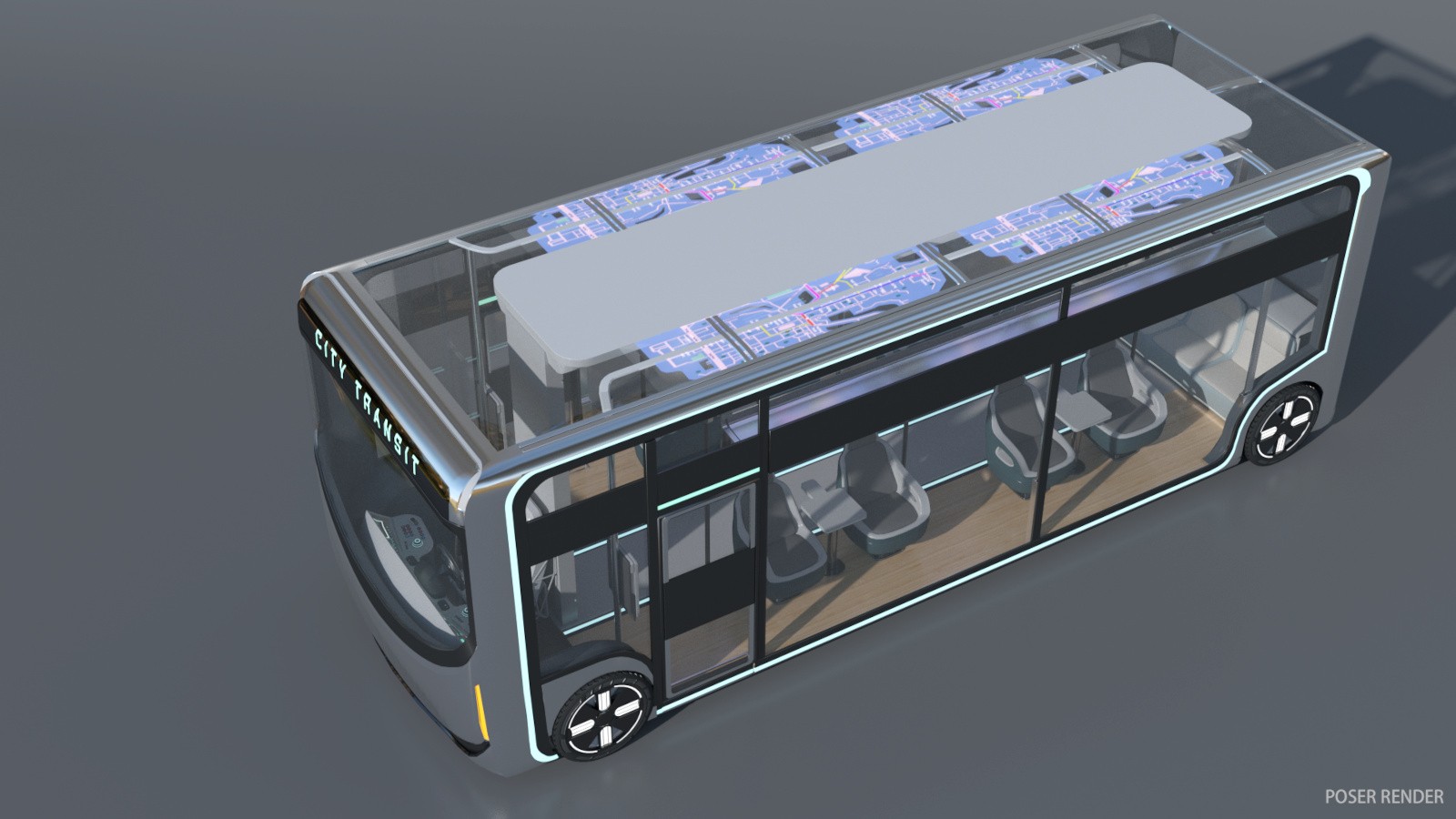 Sci-fi Bus by N/A