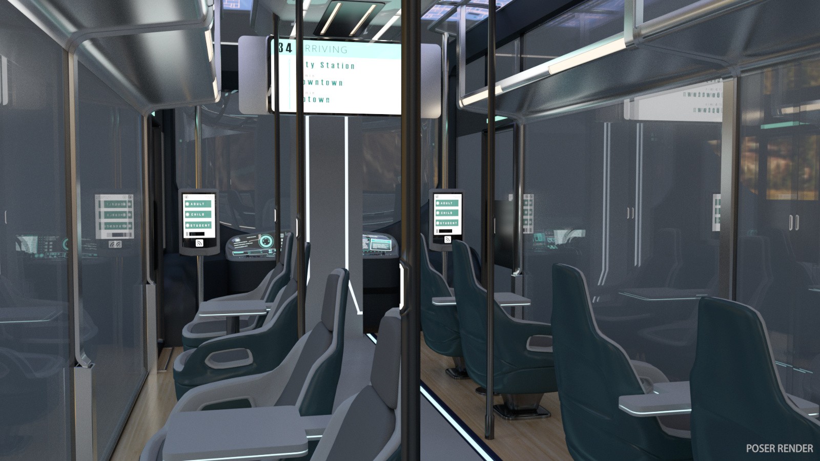 Sci-fi Bus by N/A