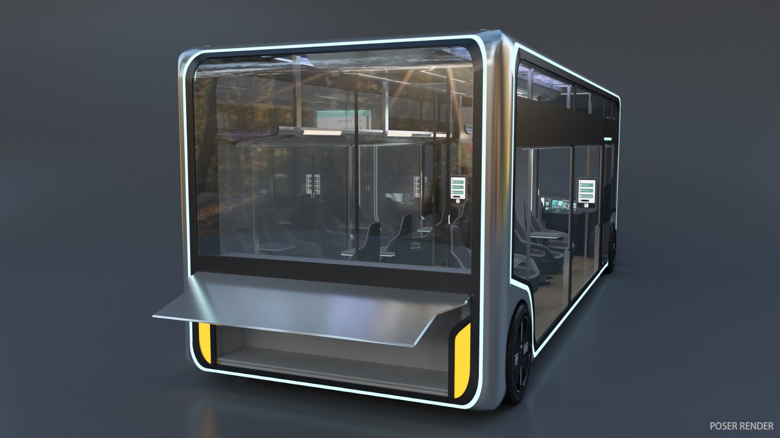 Sci-fi Bus by N/A