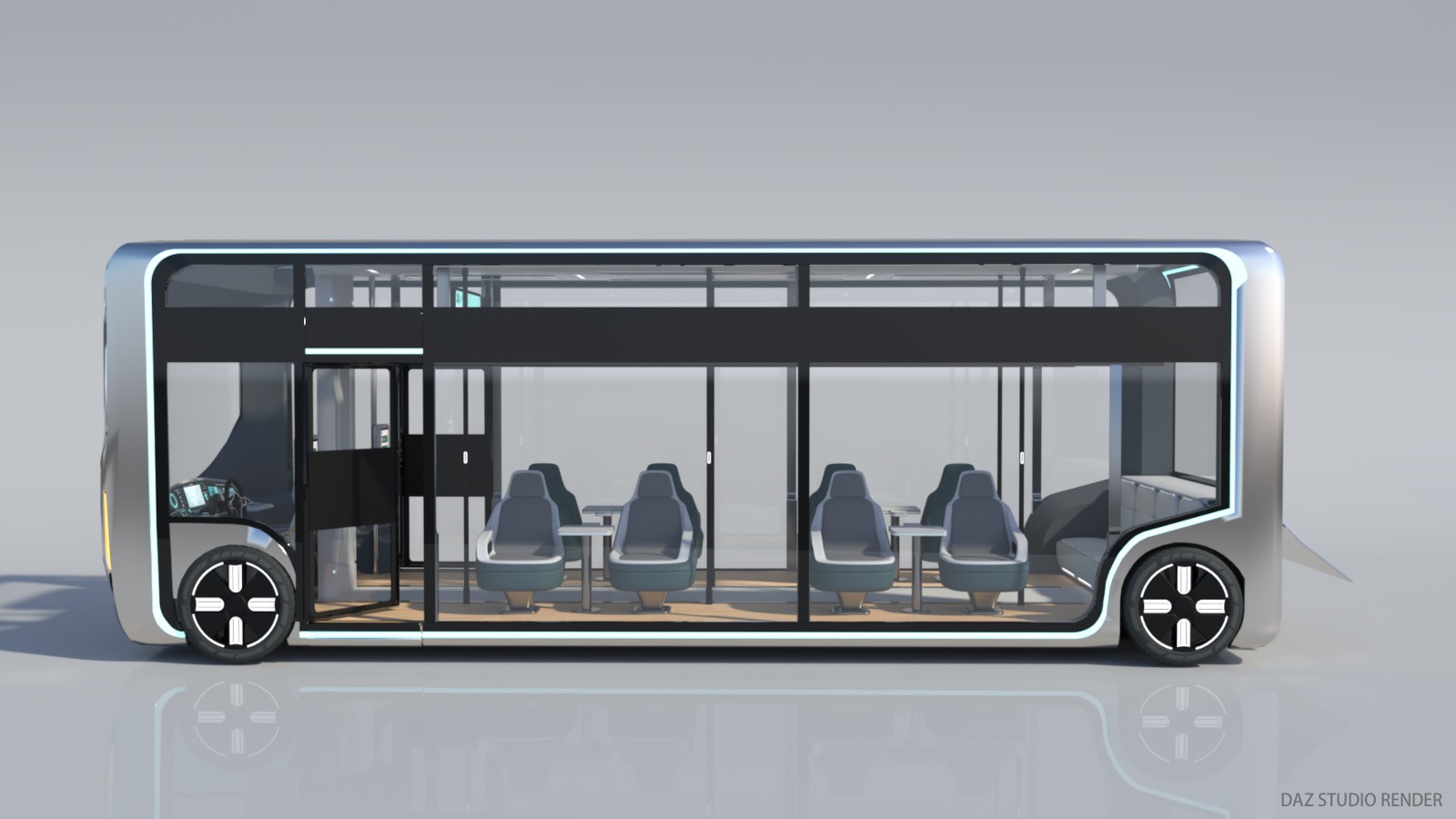 Sci-fi Bus by N/A