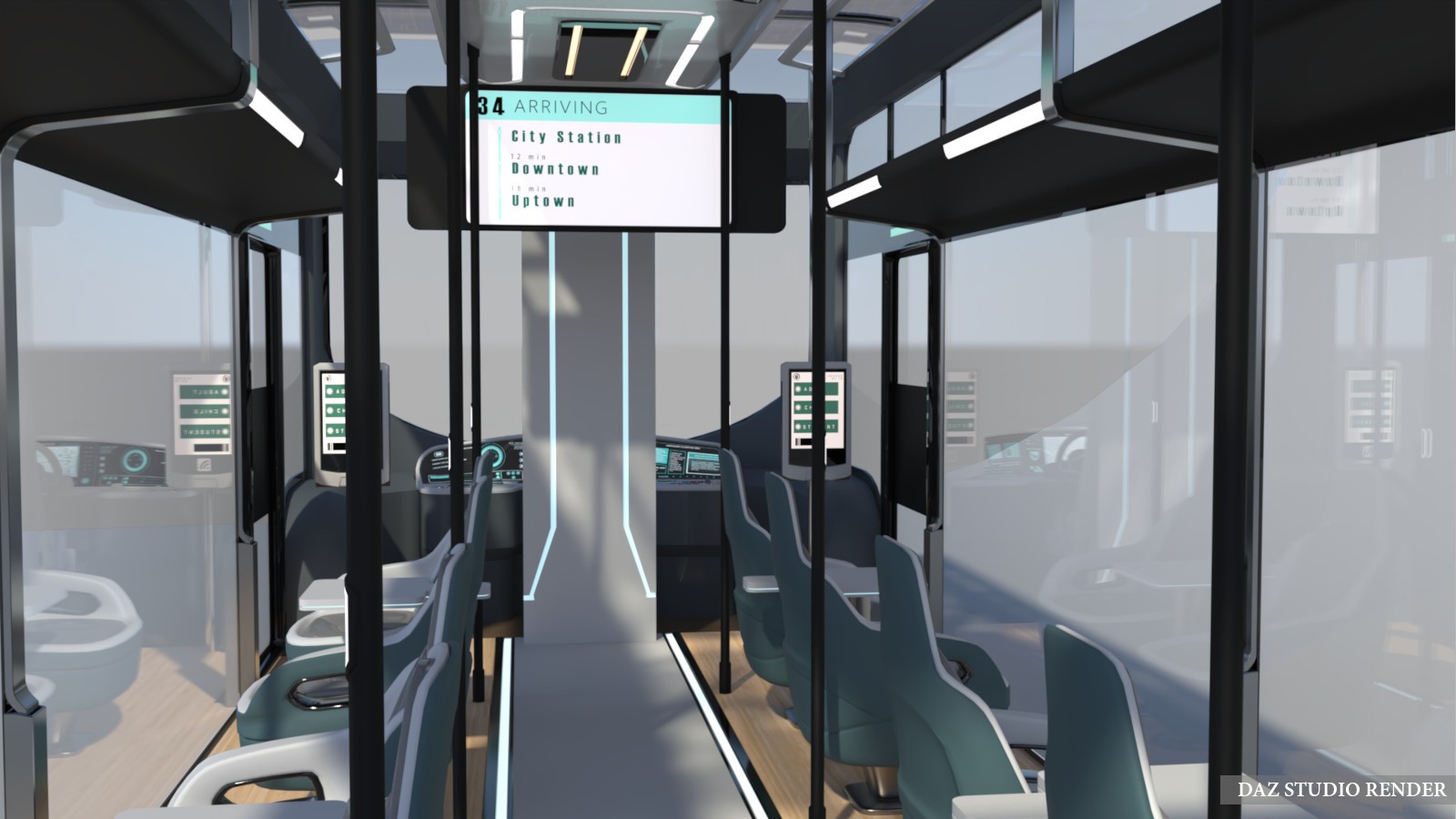 Sci-fi Bus by N/A