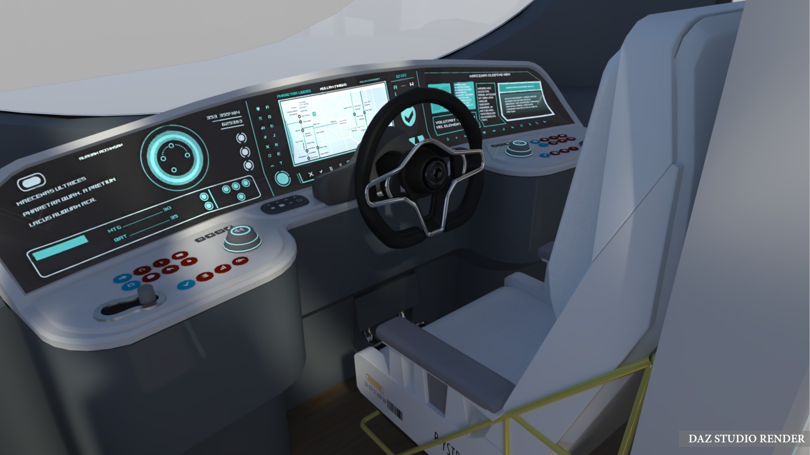Sci-fi Bus by N/A