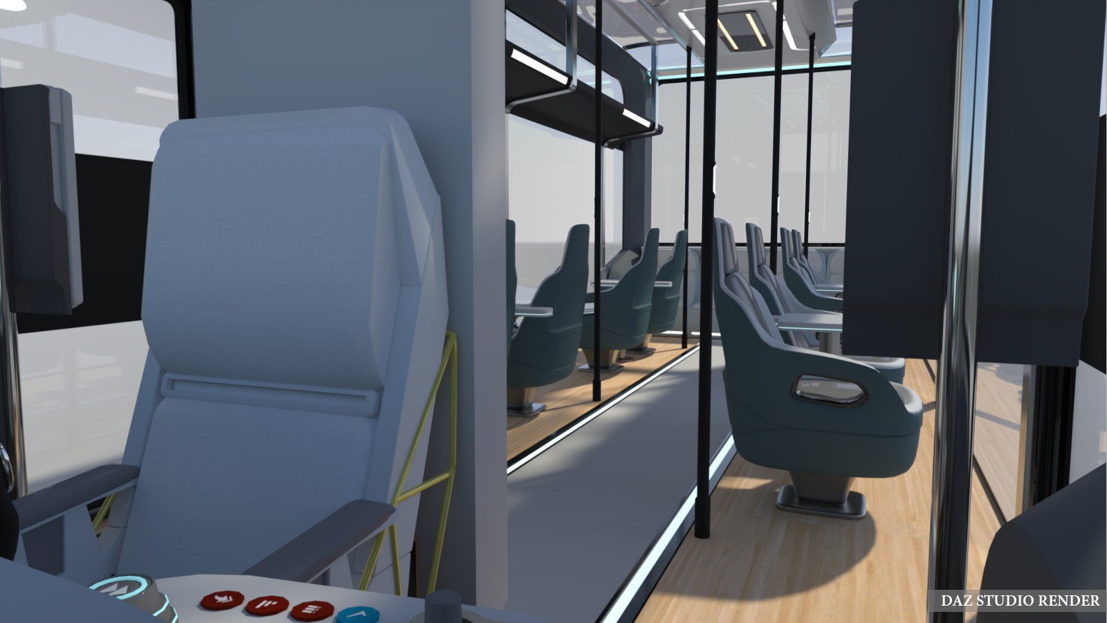 Sci-fi Bus by N/A