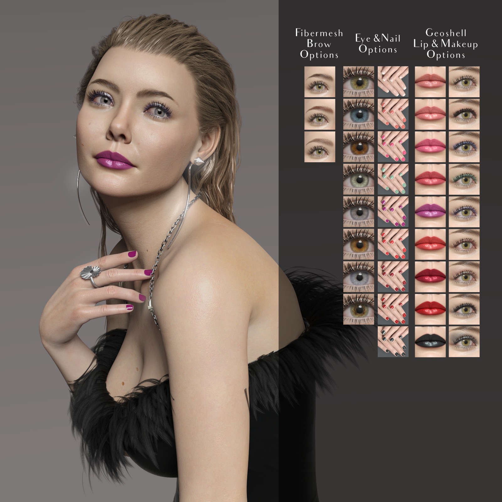 Lyzia for Genesis 8.1 Female by N/A