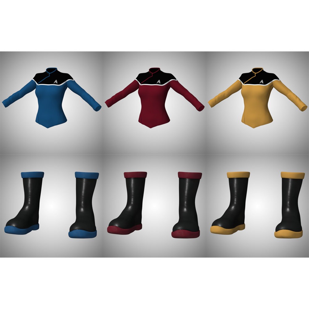 SFU LD 2380 Outfit for La Femme 2 for Poser by N/A