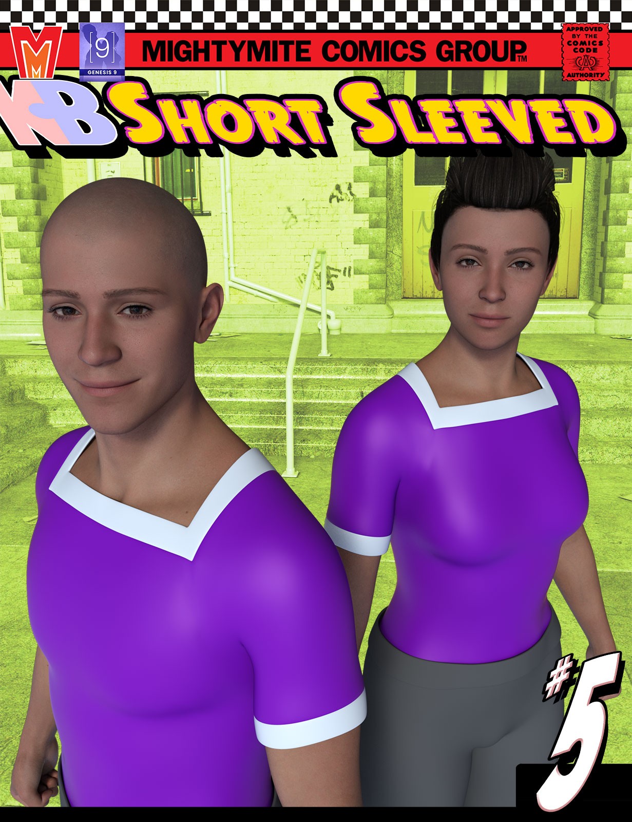 Short Sleeved 005 MMKBG9 by N/A