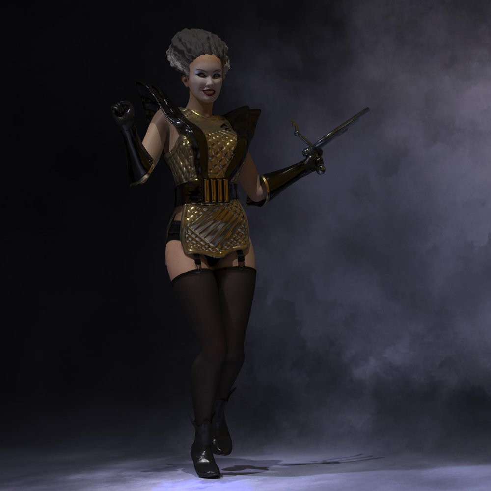 Transylvanian Enforcer for La Femme 2 for Poser by N/A