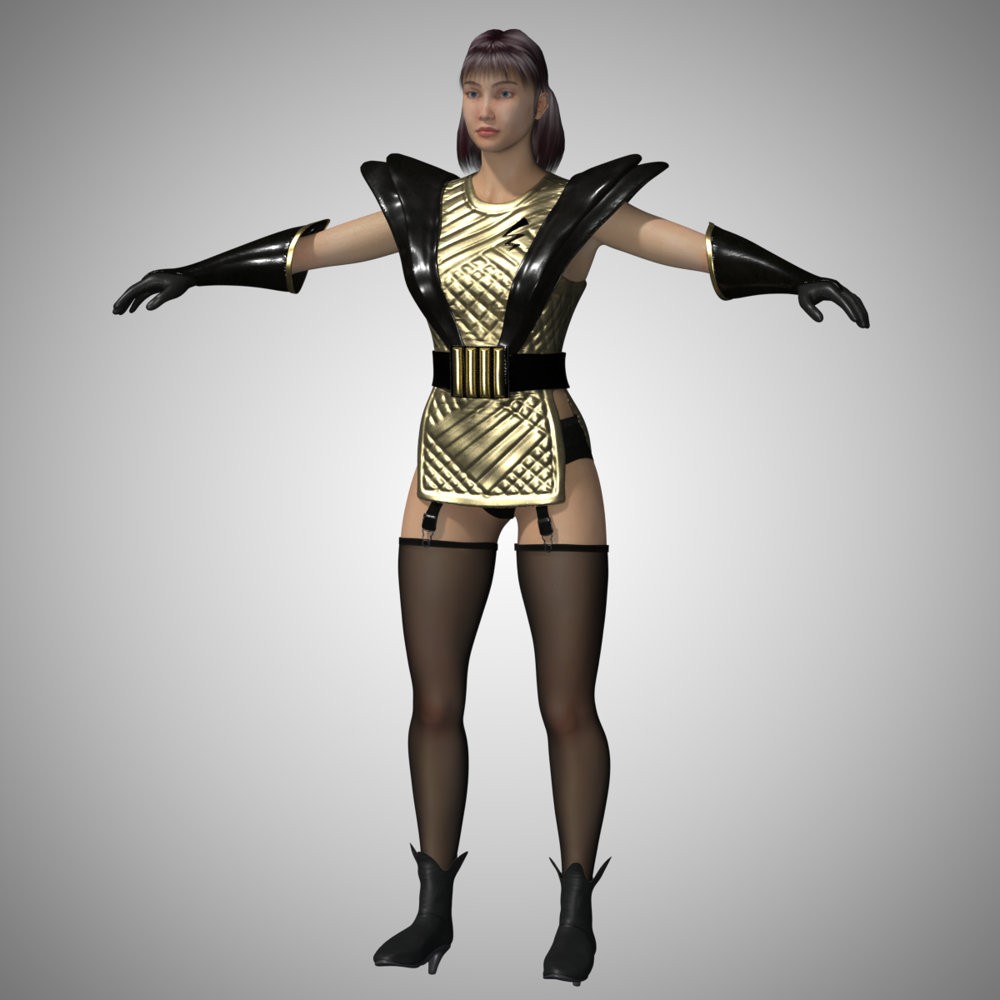 Transylvanian Enforcer for La Femme 2 for Poser by N/A