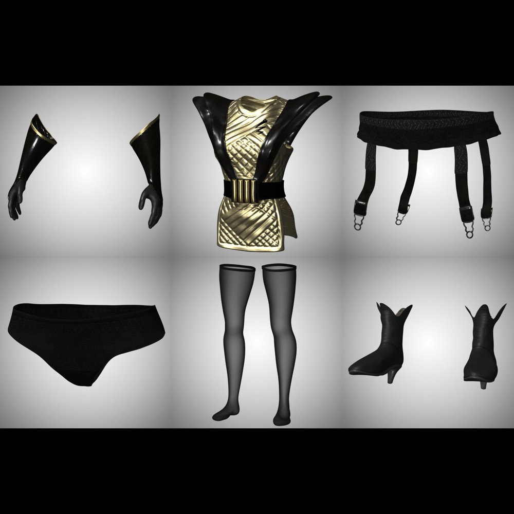 Transylvanian Enforcer for La Femme 2 for Poser by N/A