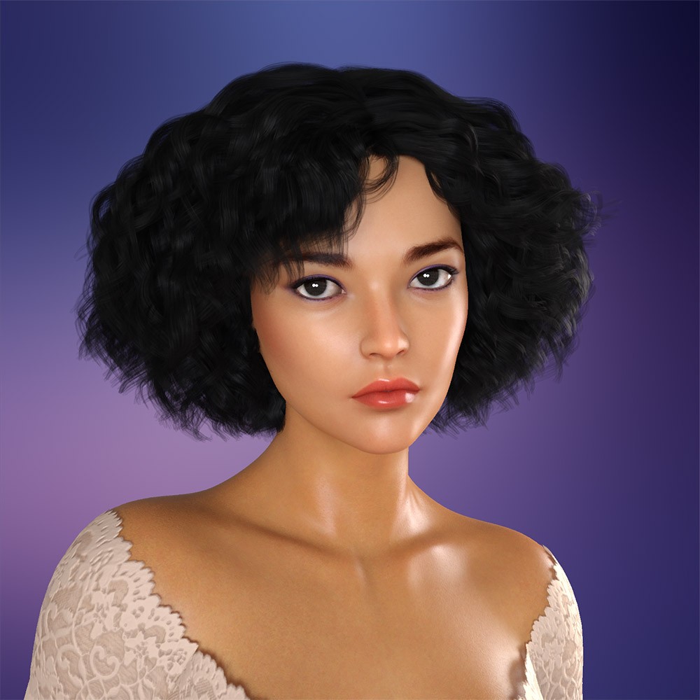 Prae-Tobin Hair For G8/G9 Daz by N/A