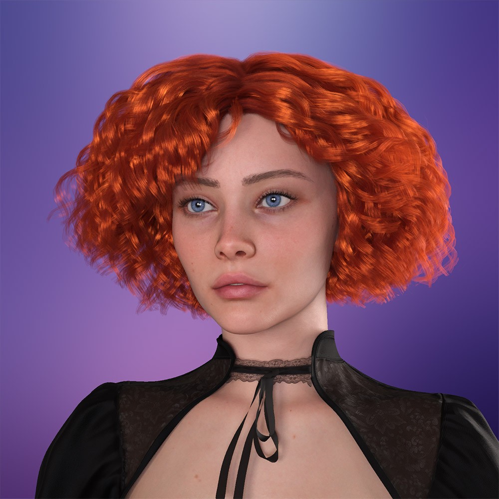 Prae-Tobin Hair For G8/G9 Daz by N/A