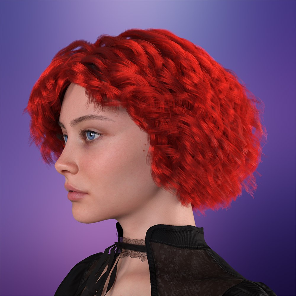 Prae-Tobin Hair For G8/G9 Daz by N/A