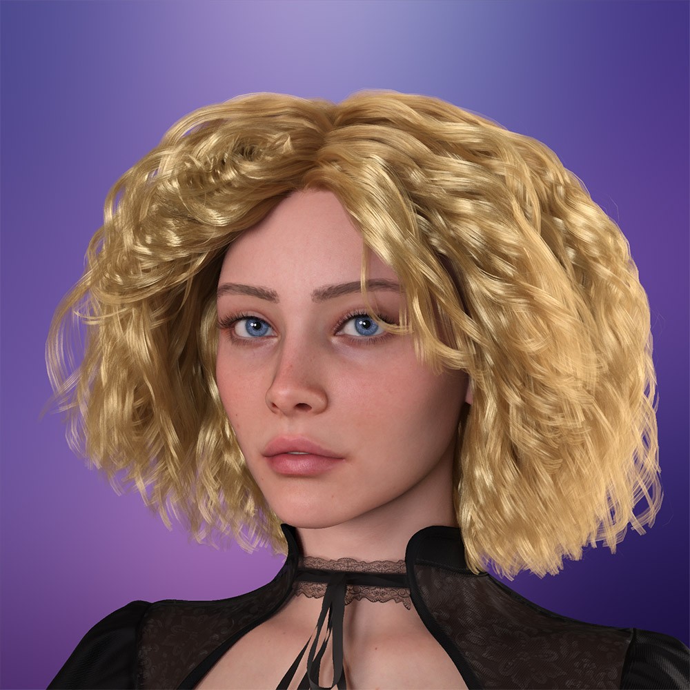 Prae-Tobin Hair For G8/G9 Daz by N/A