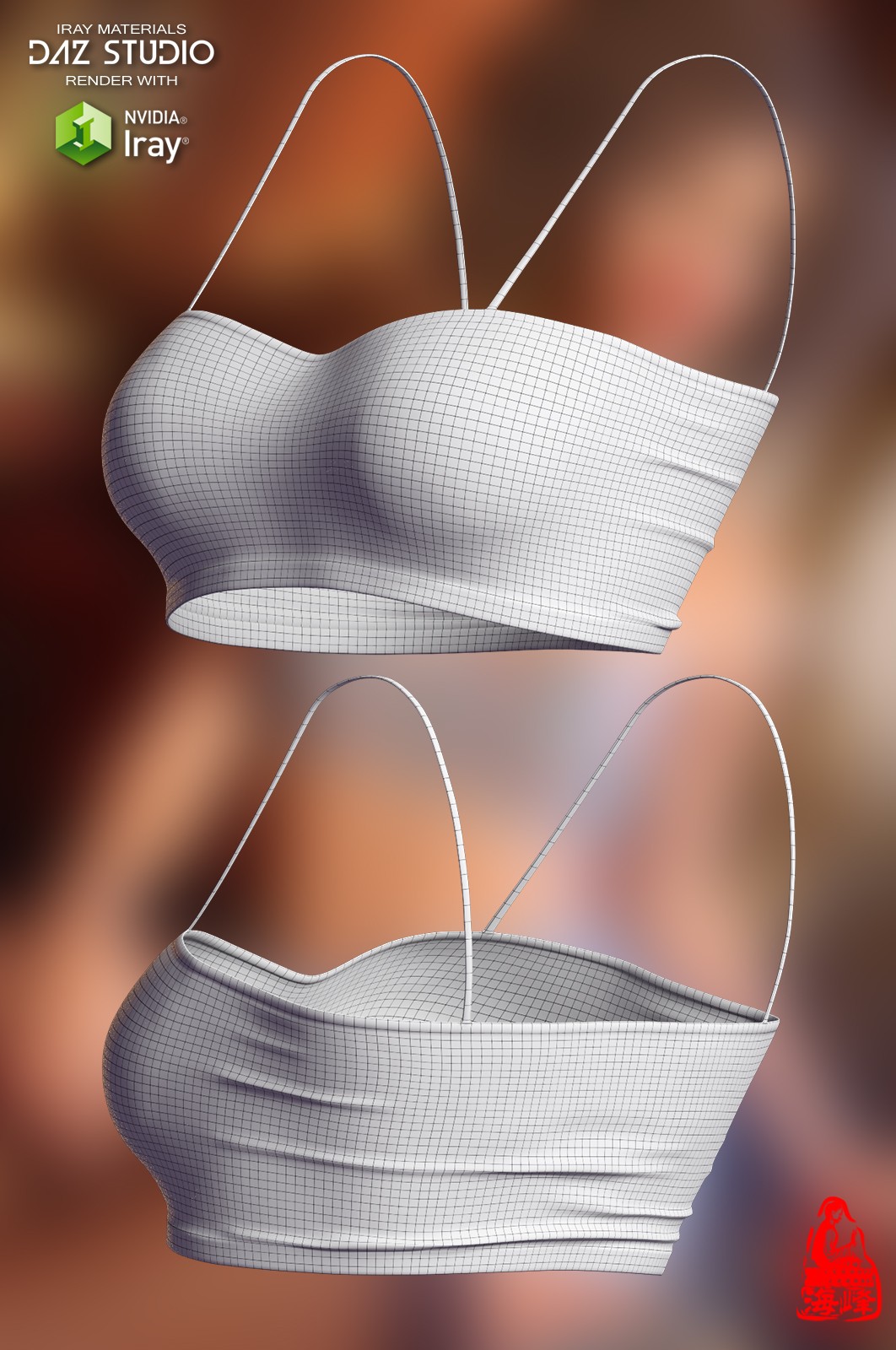 dForce Bralette for Genesis 8 & 8.1 Females by N/A