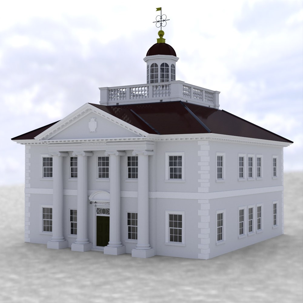 Ionic Building for DAZ Studio by N/A