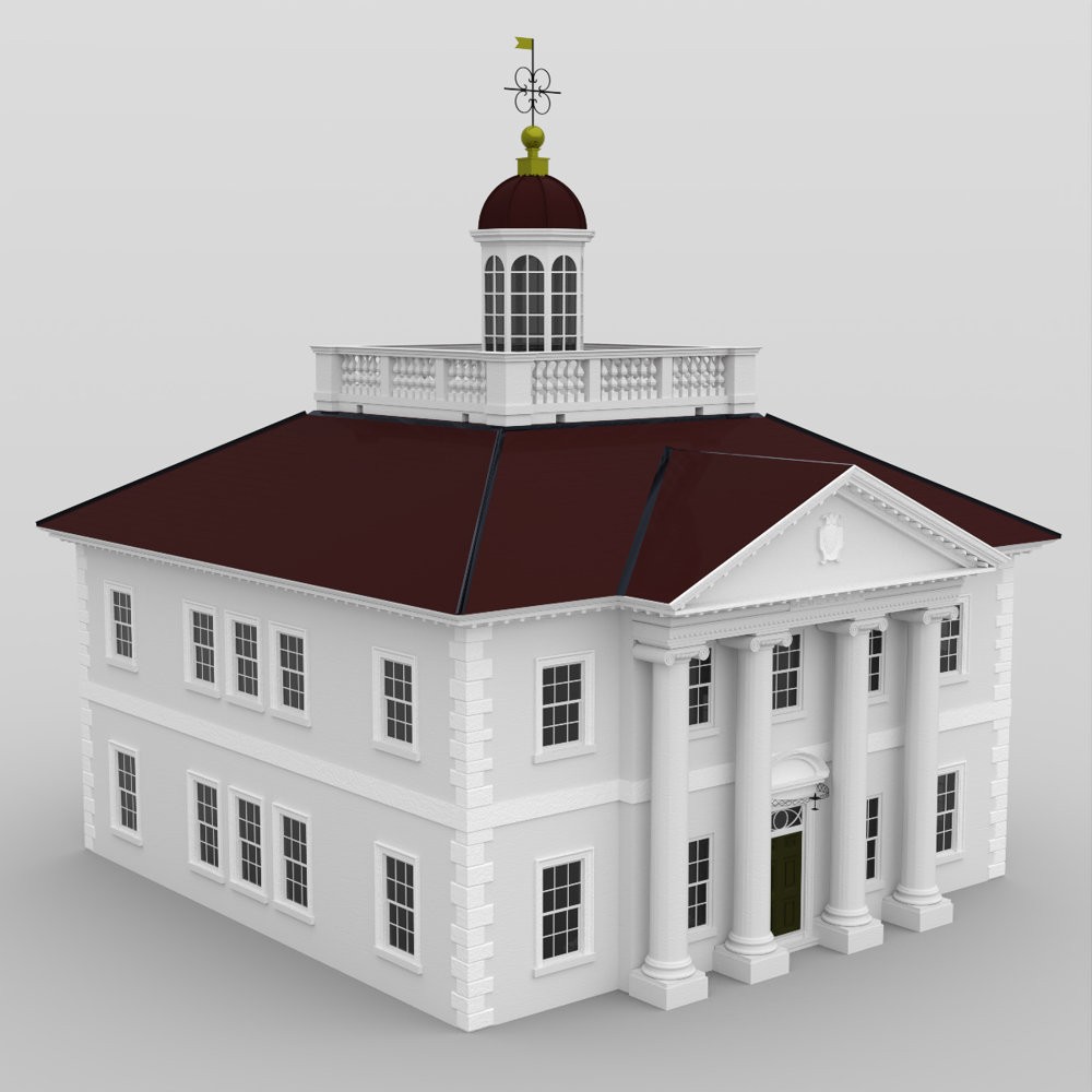 Ionic Building for DAZ Studio by N/A