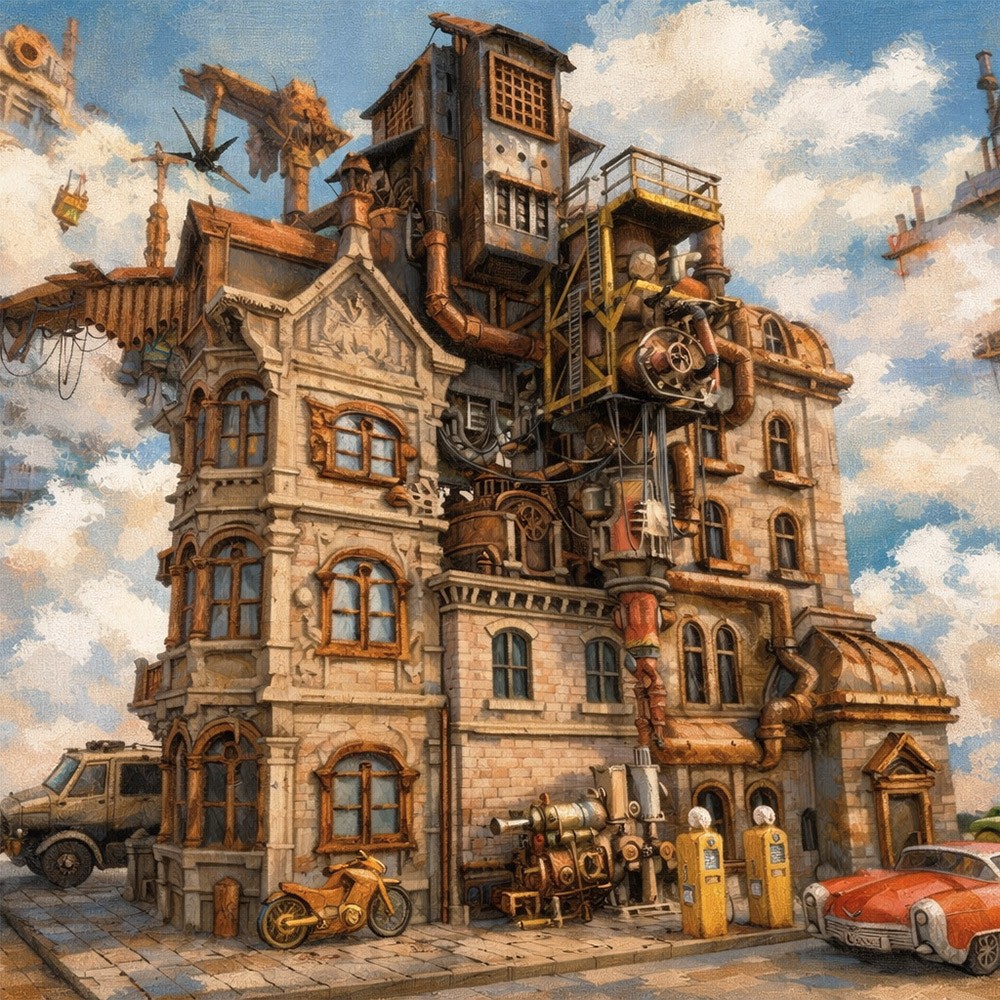 DieselPunk World - Set 5 for Daz Studio by N/A