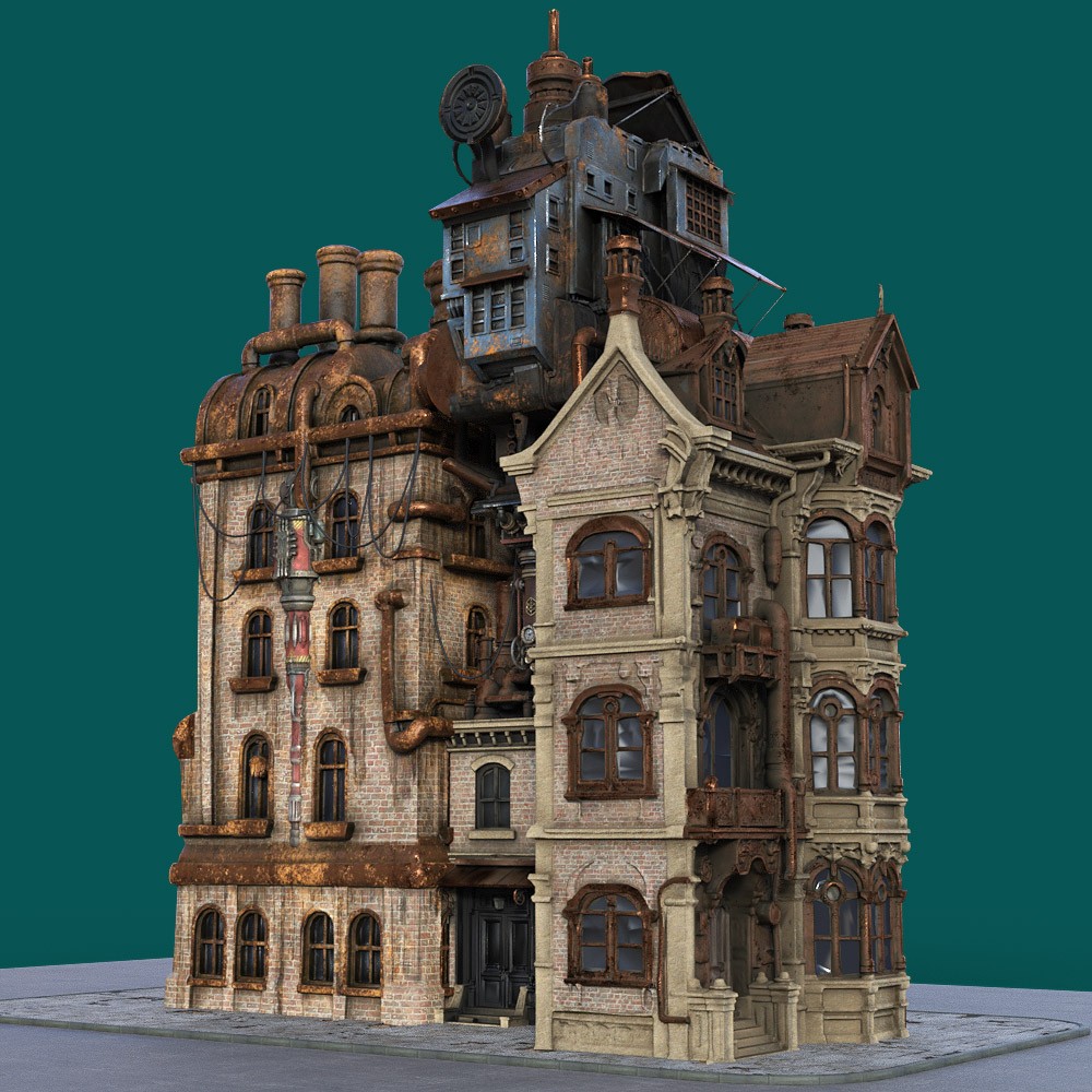 DieselPunk World - Set 5 for Daz Studio by N/A