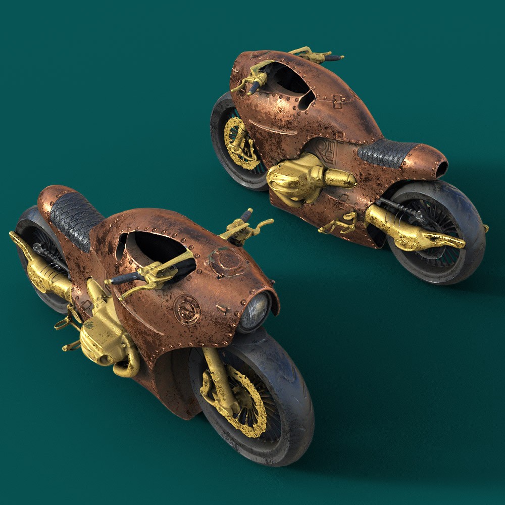 DieselPunk World - Set 5 for Daz Studio by N/A