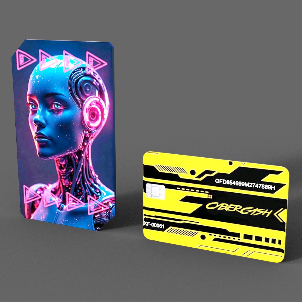 Animated Cyberpunk Cards for Daz Studio by N/A