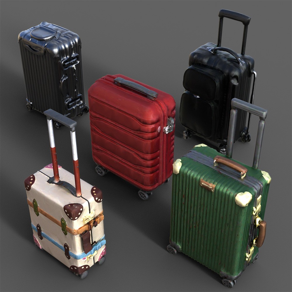 Luggage Collection for Daz Studio by N/A
