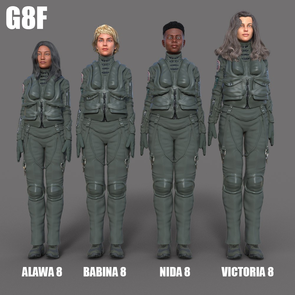 Fighter Pilot Suit for G8F G8M by N/A