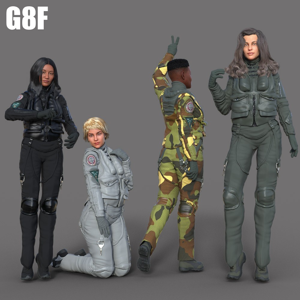 Fighter Pilot Suit for G8F G8M by N/A