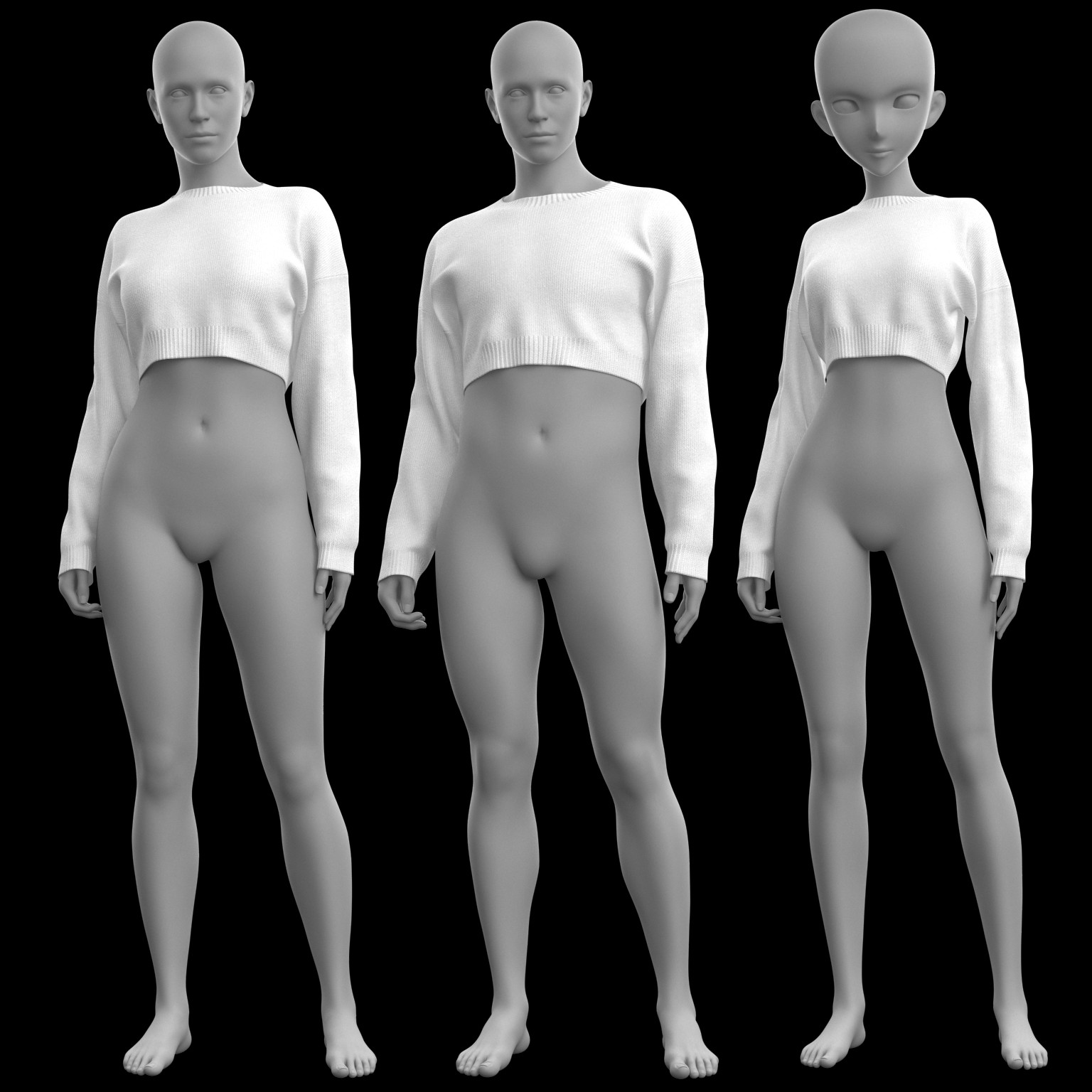 Short Sweater 2v G9 by N/A