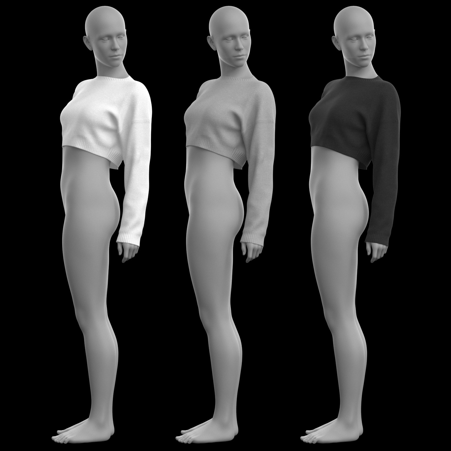 Short Sweater 2v G9 by N/A