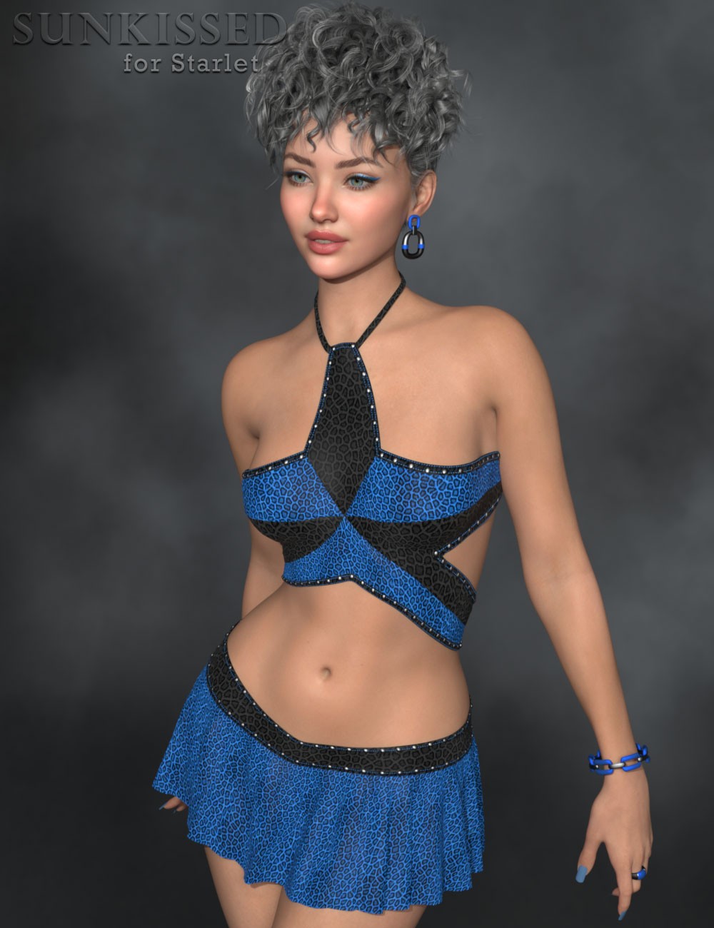 Sunkissed for Starlet Halter and Skirt by N/A