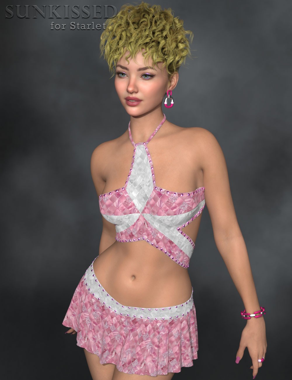 Sunkissed for Starlet Halter and Skirt by N/A
