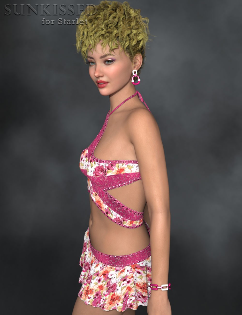 Sunkissed for Starlet Halter and Skirt by N/A