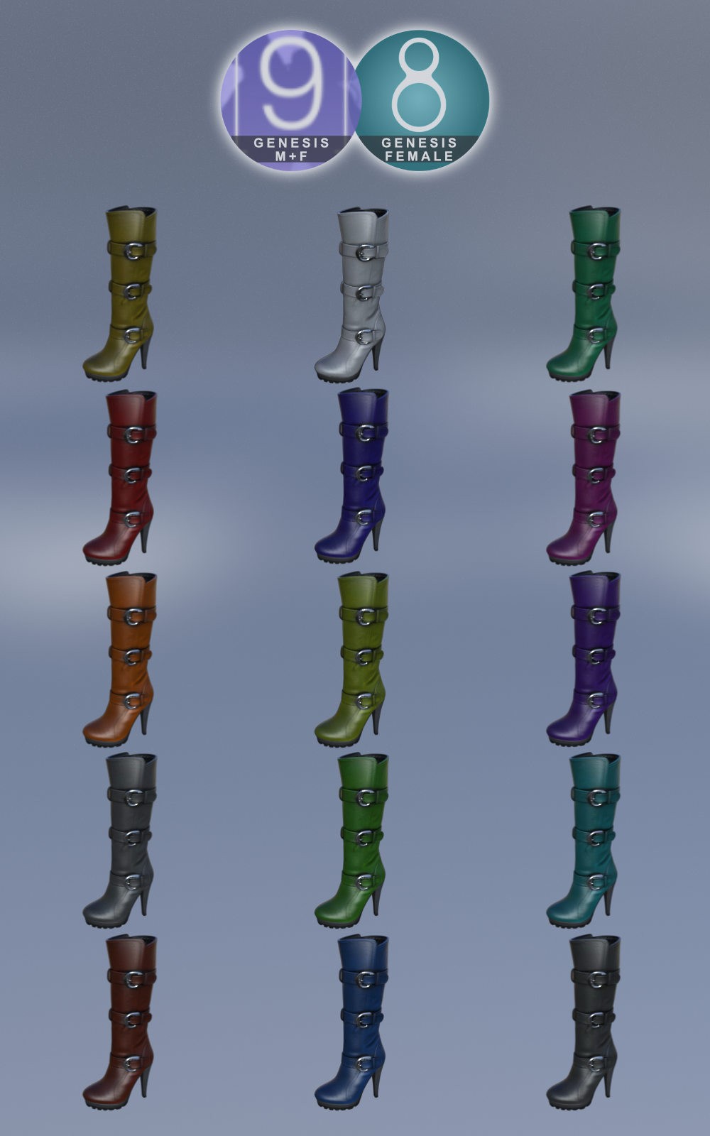 Strapped Boots Premium Pack by N/A