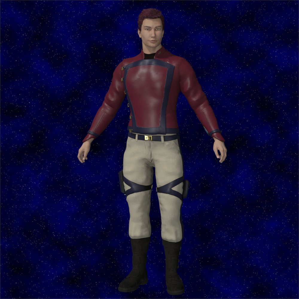 SC High Guard Uniform for L`Homme 2 for Poser by N/A