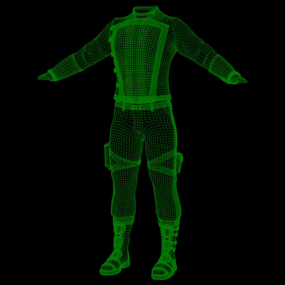 SC High Guard Uniform for L`Homme 2 for Poser by N/A