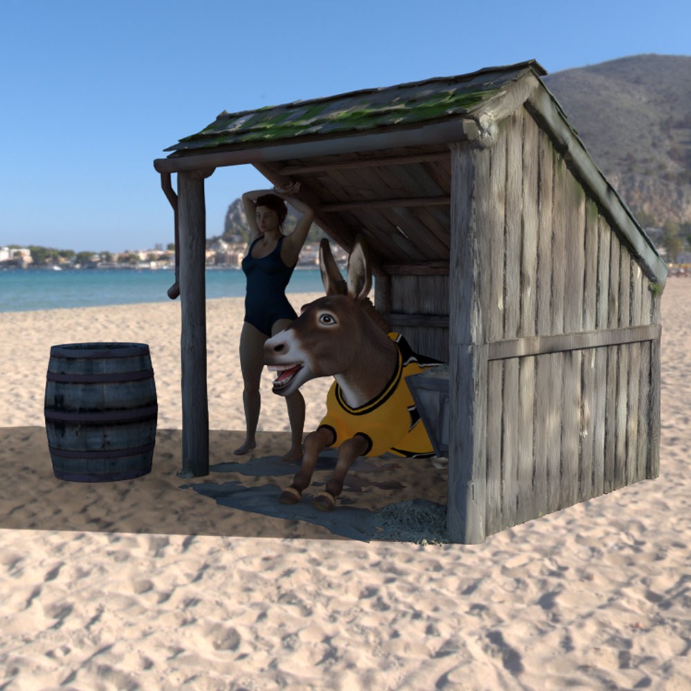 Buddy Burro for Poser by N/A
